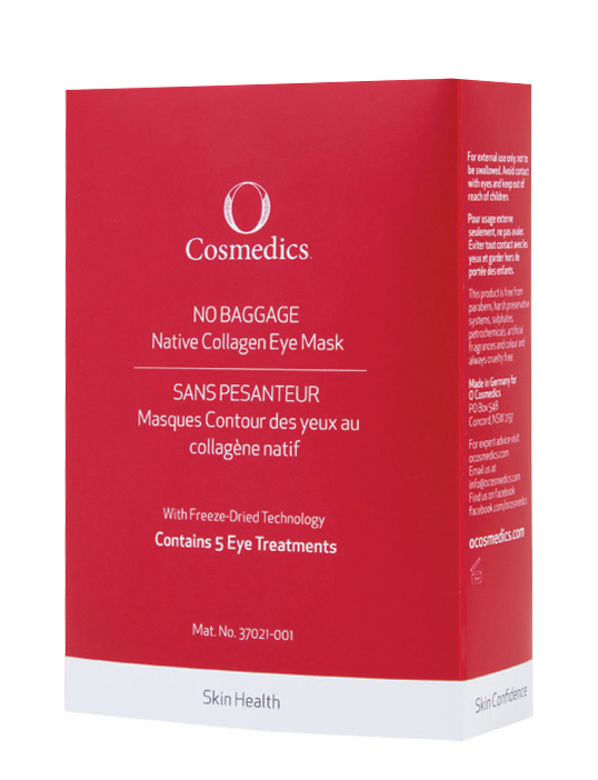 O'Cosmedics No Baggage Native Collagen Eye Mask pack of 5