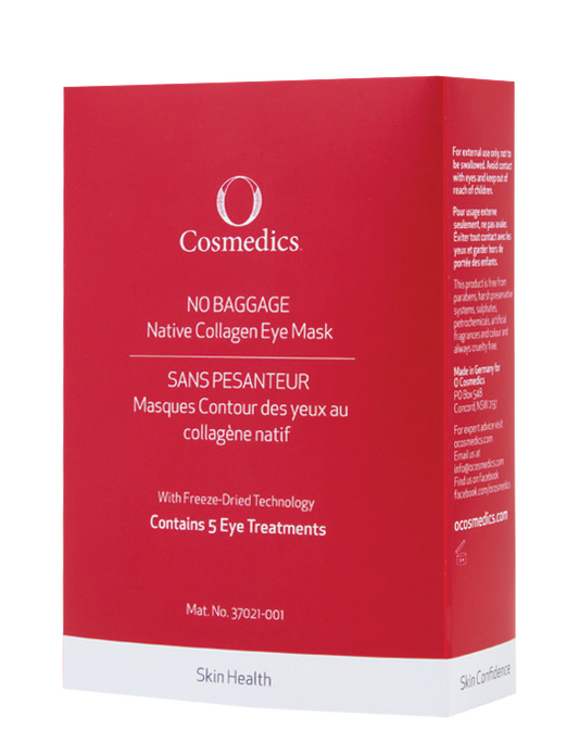O'Cosmedics No Baggage Native Collagen Eye Mask pack of 5